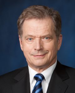 President of Finland Sauli Niinistö